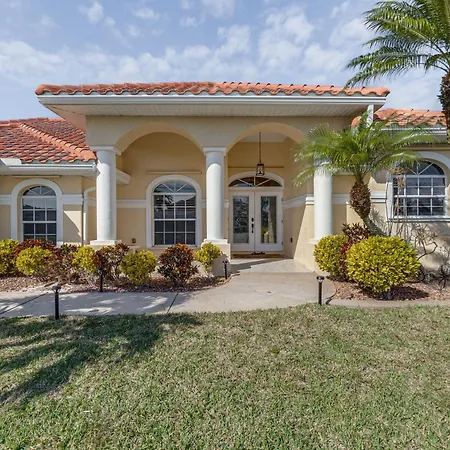 Luxe Waterfront Oasis With Dock, Heated Pool And Spa!
